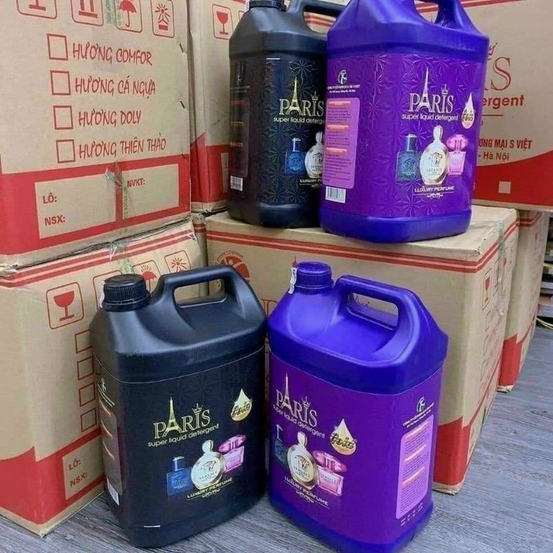 [ComBo 2 Can Paris 10 kg] NƯỚC GIẶT THÁI LAN PARIS CAN 5 LÍT/1Can ĐẬM ĐẶC LƯU HƯƠNG CẢ NGÀY