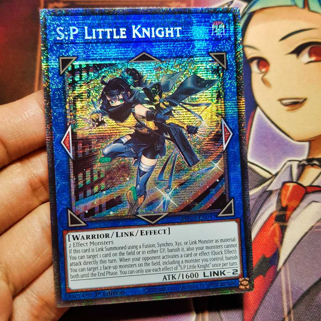 Thẻ bài Yugioh chính hãng | S:P Little Knight | MP25 Starlight Rare ...