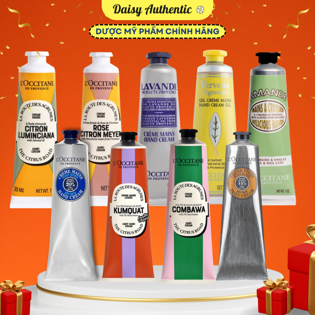 Kem Dưỡng Da tay Locci 30ml 150ml, dầu dưỡng thể Locci 15mL | Daisy ...