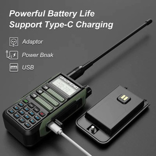Bộ Đàm baofeng UV-16 Pro IP68 Chống Nước Khoảng Cách 30-50km Băng Tần Kép Bảo Hành 24 Tháng