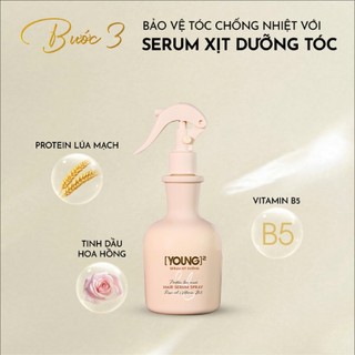 YOUNG - Serum Xịt Dưỡng Ẩm chăm sóc mái tóc bạn suôn mềm, bồng bềnh tự nhiên 300ml
