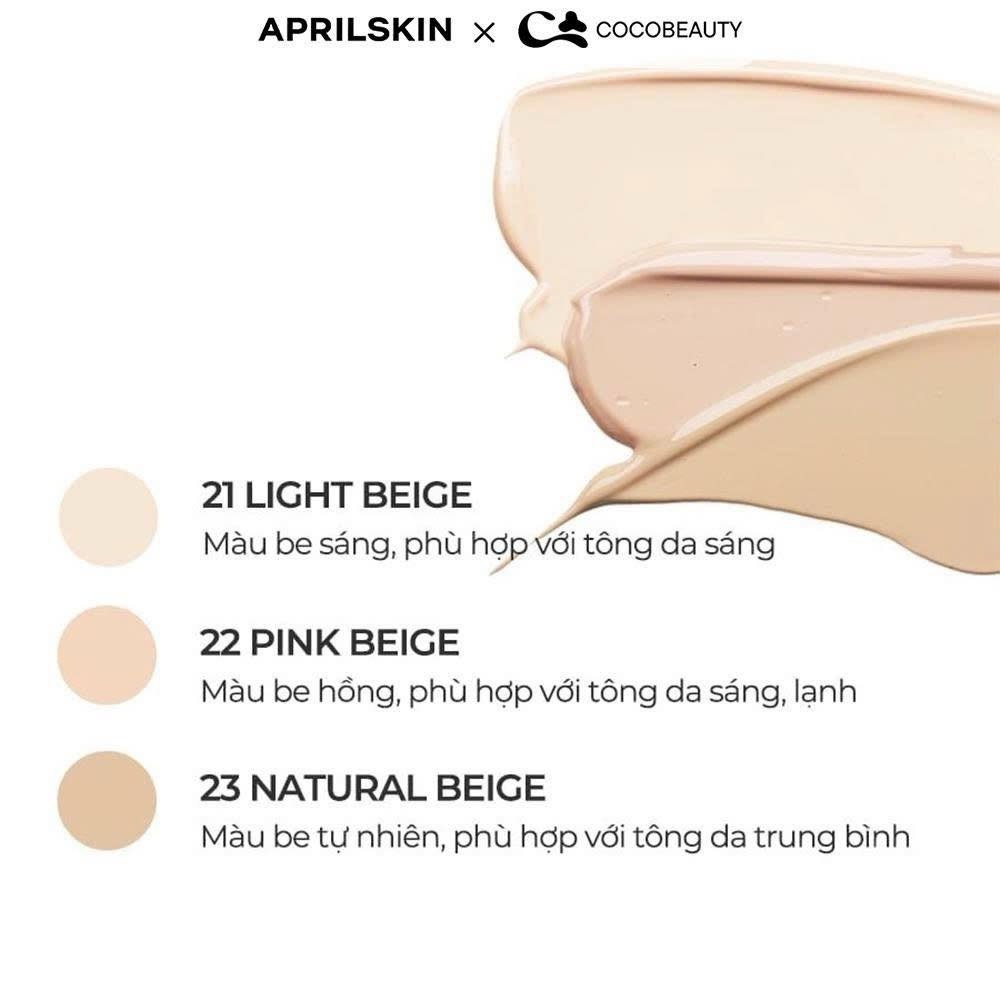 PHẤN NƯỚC APRIL SKIN BLACK MAGIC CUSHION 15g