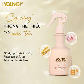 YOUNG - Serum Xịt Dưỡng Ẩm chăm sóc mái tóc bạn suôn mềm, bồng bềnh tự nhiên 300ml