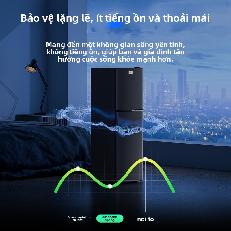 Cosanta Tủ lạnh mini  thương hiệu làm lạnh nhanh ngăn đá ngăn lạnh giữ đồ luôn tươi dáng nhỏ phù hợp cho học sinh