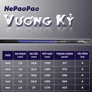Cần Câu HePaoPao Vương Kỷ 6H – Săn Hàng Khủng, Độ Bền Vượt Trội