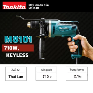 Máy khoan bê tông, tường gạch 710W Makita M8101B - Xuất xứ Thái Lan | Makita Việt Nam