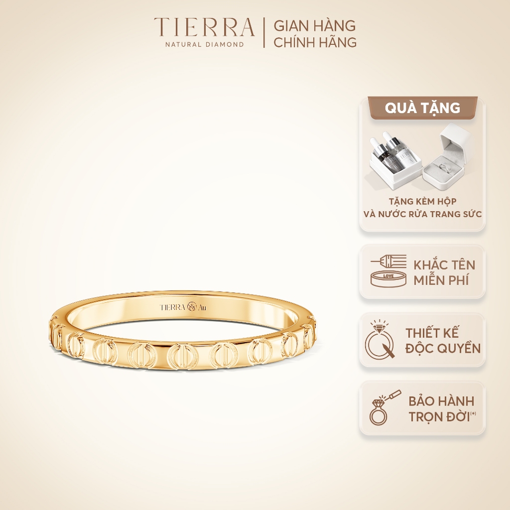 [CHAT TRƯỚC KHI ĐẶT] Nhẫn Thời Trang Tierra FNN1805 Vàng 14K/ 18K, Phụ Kiện Trang Sức Nữ