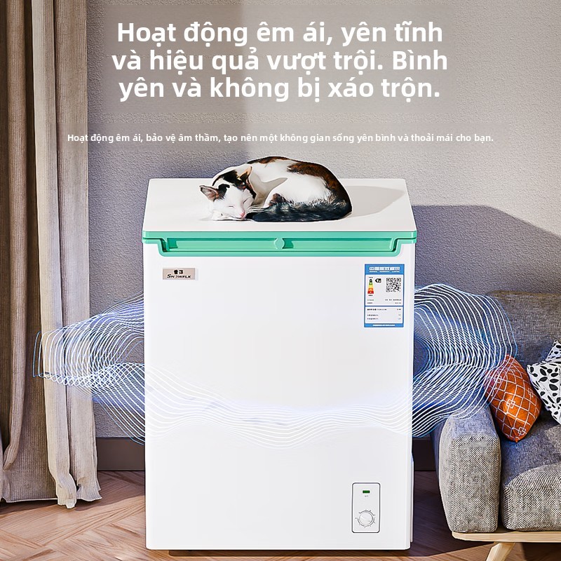 Cosanta  Tủ đông mini gia đình tiết kiệm năng lượng để lưu trữ tủ kem sữa đông lạnh Sữa mẹ trữ đông