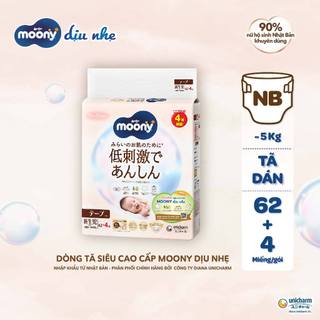 (Tặng quà) Tã Bỉm dán quần Moony Xanh/ Natural đủ size Nb90/S84/M58/ L54/ L44/ Xl38/XXL26/NB62/NB62/S58/M46/L36/L38/XL32