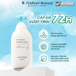 Sữa Dưỡng Ẩm 72H Làm Dịu Và Phục Hồi Da GOONGBE Primmune Moisture Lotion Dành Cho Bé 350ml/ 30ml
