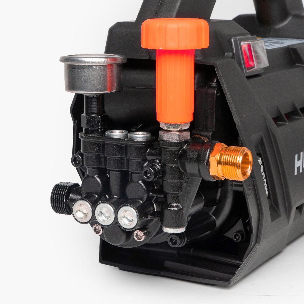 Máy rửa xe chỉnh áp HUKAN G2-R7LUX, Công suất 2900W, Phiên bản mới có núm chỉnh áp - Át chống giật