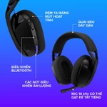 Tai nghe Gaming không dây Bluetooth Logitech G321 LIGHTSPEED - Cần micro 16 kHz, pin 20 giờ — ảnh 8