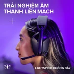 Tai nghe Gaming không dây Bluetooth Logitech G321 LIGHTSPEED - Cần micro 16 kHz, pin 20 giờ — ảnh 5