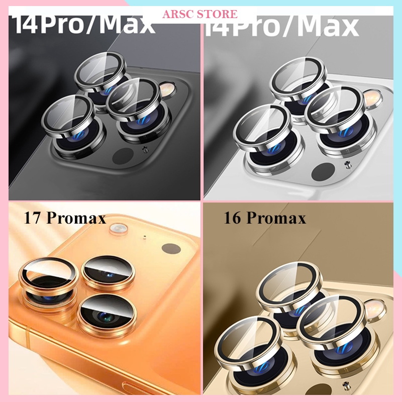 Kính Cường Lực Bảo Vệ Camera Sau Miếng Dán Bảo Vệ Camera Sau Chống Rơi Vỡ Cho 11 12 13 14 15 16 17  Pro Max Plus Air