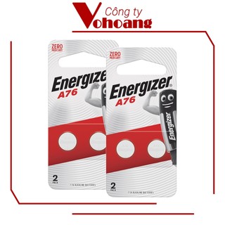 4 pin nút áo Energizer A76 BP2 điện áp 1.5V - Lắp máy tính, đồng hồ, đồ chơi, …