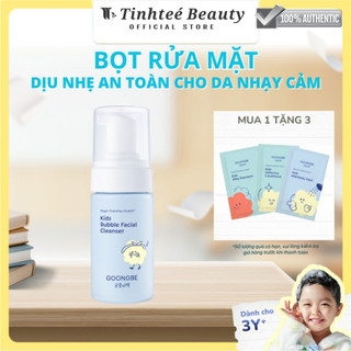 Sữa Rửa Mặt Tạo Bọt Làm Sạch Lành Tính GOONGBE Kids Bubble Facial Cleanser 100ml/ 30ml