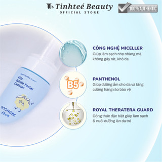 Sữa Rửa Mặt Tạo Bọt Làm Sạch Lành Tính GOONGBE Kids Bubble Facial Cleanser 100ml/ 30ml