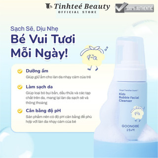 Sữa Rửa Mặt Tạo Bọt Làm Sạch Lành Tính GOONGBE Kids Bubble Facial Cleanser 100ml/ 30ml