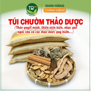 Túi chườm thảo dược đa năng, gối chườm nóng thảo dược, hỗ trợ giảm đau cổ vai, gáy, lưng, bụng hiệu quả, thân thiện