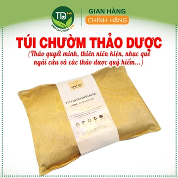 Gối chườm nóng thảo dược, túi chườm thảo dược đa năng, hỗ trợ giảm đau cổ vai, gáy, lưng, bụng hiệu quả, thân thiện