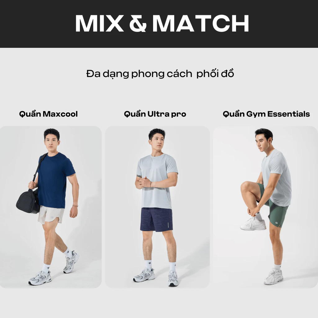 Chi tiết chất liệu vải thấm hút của Coolmate