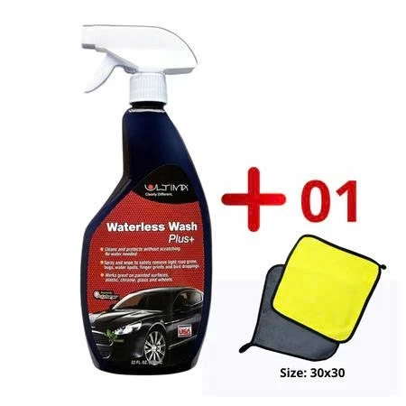 Chai Xịt Nano Dẻo UlTIMA Chính Hãng Dùng Vệ Sinh Kính Xe Ô Tô, Phủ Bóng Sơn Sau Khi Vệ Sinh - 650ml