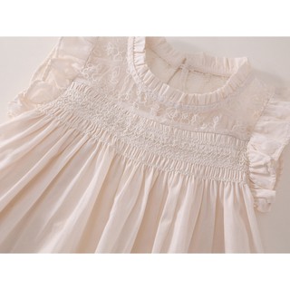 Váy Cho Bé Gái, Váy Sát Nách Bé Gái Thiết Kế Cánh Tiên  Tiểu Thư Chất Liệu Cotton Mềm