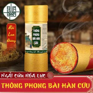 Điếu xông ngải cứu "Thông phong bài hàn cứu" Calen Nature Farm giúp bài trừ hàn khí, giảm đau xương khớp ống 20x7cm
