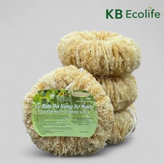 Bùi Nhùi Cọ Xoong Nồi Xơ Mướp Tự Nhiên KBEcolife Làm Sạch Xoong Nồi Không Gây Trầy Xước