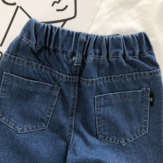 Đồ Bộ Bé Gái, Sét Bò Cho Bé Gái Thiết Kế Áo 2 Dây Kèm Quần Ống Rộng Chất Liệu Jean Mềm Mại