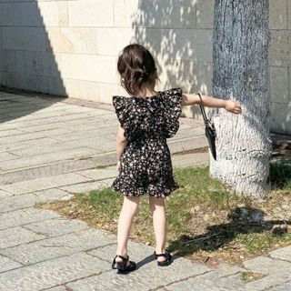 Đồ Bộ Bé Gái, Sét Cho Bé Gái Thiết Kế Hoa Nhí Dễ Thương Chất Liệu Cotton Mềm Mại