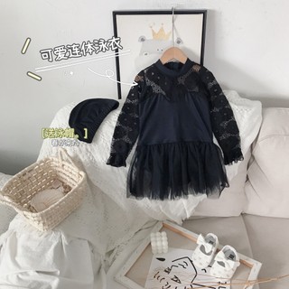 Váy Bơi Cho Bé, Váy Bơi Cho Bé Gái Thiết Kế Ren Siêu Xinh Chất Liệu Co Giãn 4 Chiều