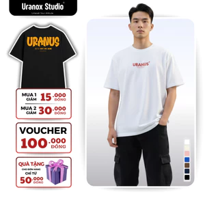 Áo Phông Local Brand Oversize 250GSM NOT THE SAME URANOX Unisex Form Rộng Cotton Cao Cấp 100% M09