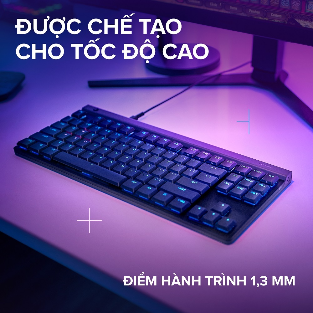 Bàn phím Gaming có dây Low profile Logitech G515 TKL - LIGHTSYNC RGB, Keycaps PBT | BigBuy360 - bigbuy360.vn