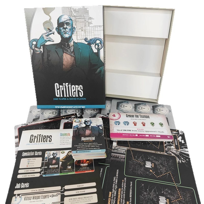 [Luật Việt] Boardgame Grifters Đại Ca Thế Giới Ngầm