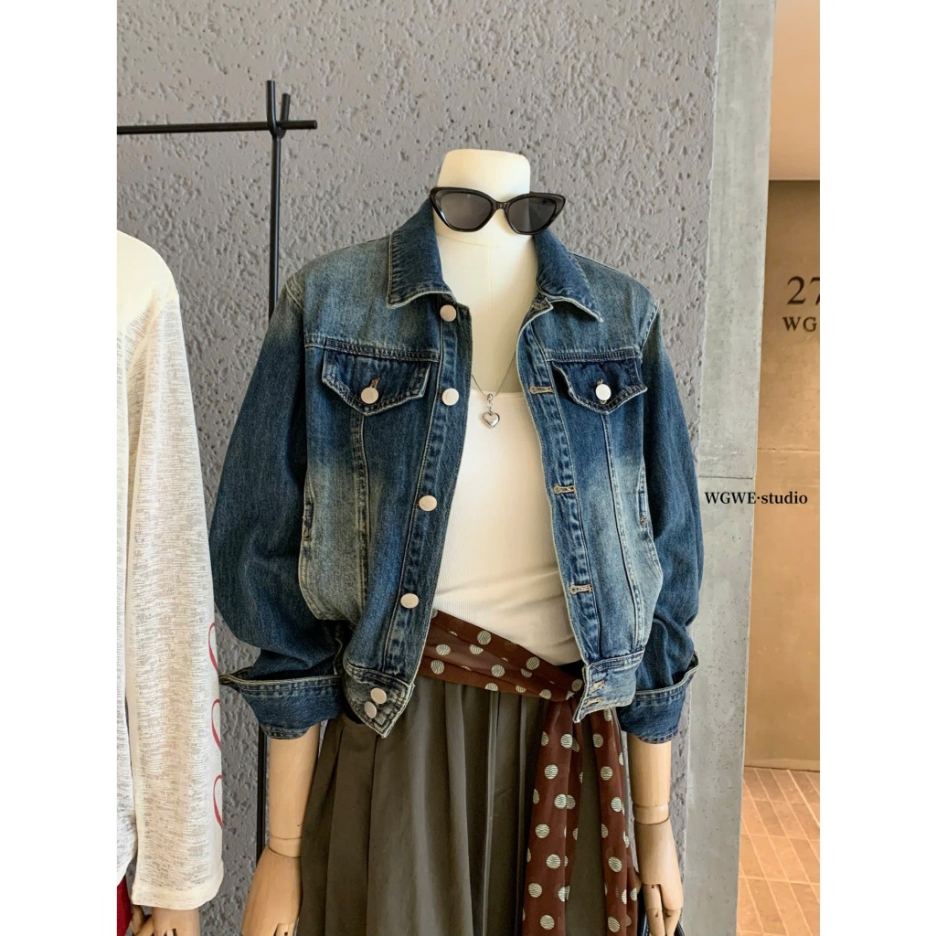 [ 𝐖𝐆.𝐖𝐄 𝐇𝐂𝐌 ] ÁO KHOÁC JEANS 7403 | BigBuy360 - bigbuy360.vn