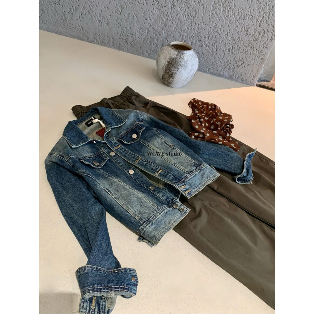 [ 𝐖𝐆.𝐖𝐄 𝐇𝐂𝐌 ] ÁO KHOÁC JEANS 7403 | BigBuy360 - bigbuy360.vn