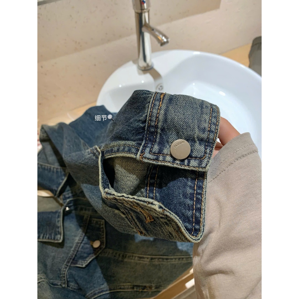 [ 𝐖𝐆.𝐖𝐄 𝐇𝐂𝐌 ] ÁO KHOÁC JEANS 7403 | BigBuy360 - bigbuy360.vn