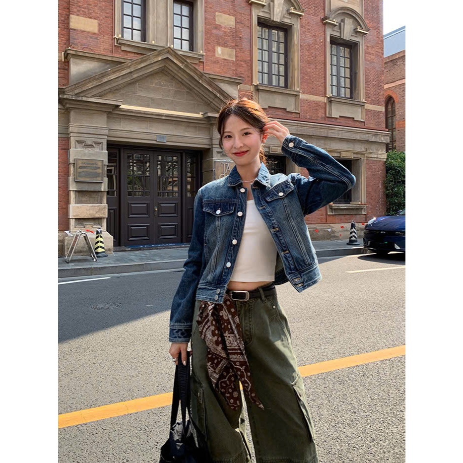 [ 𝐖𝐆.𝐖𝐄 𝐇𝐂𝐌 ] ÁO KHOÁC JEANS 7403 | BigBuy360 - bigbuy360.vn