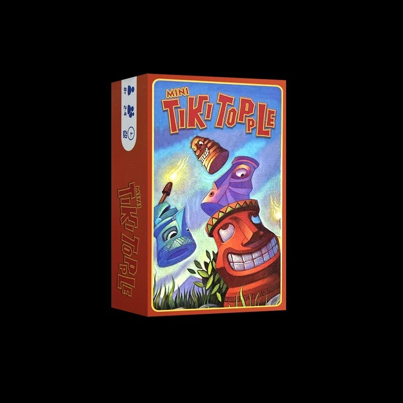 Boardgame Tiki Topple trò chơi chiến thuật puzzle