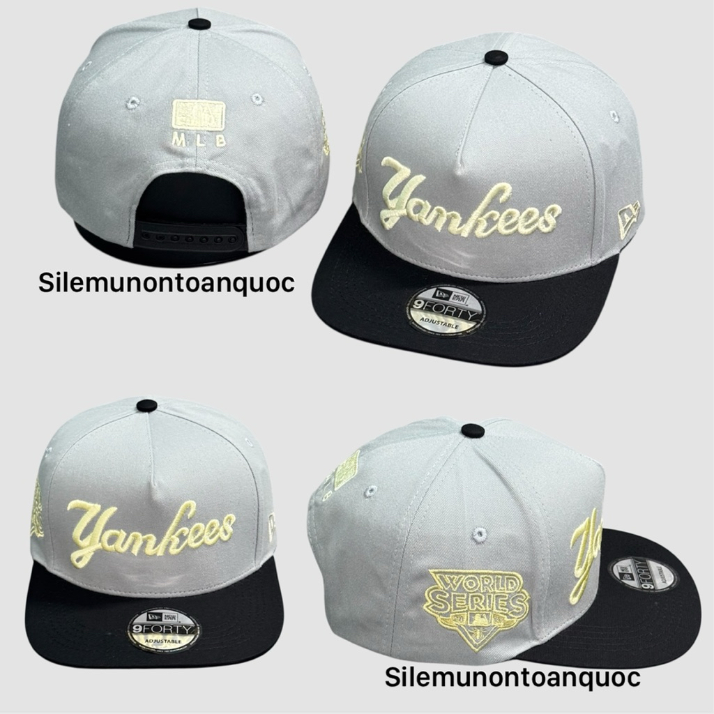Mũ hiphop cao cấp - Nón snapback phối màu full thêu yan kee thời trang nam nữ siêu ngầu