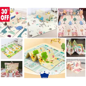 gIẢM GIÁ 60% THẢM XỐP XPE 2 MẶT CHỐNG TRƠN TRƯỢT CHO BÉ- CHỐNG THẤM 1,8x2m- gấp gọn tiện lợi
