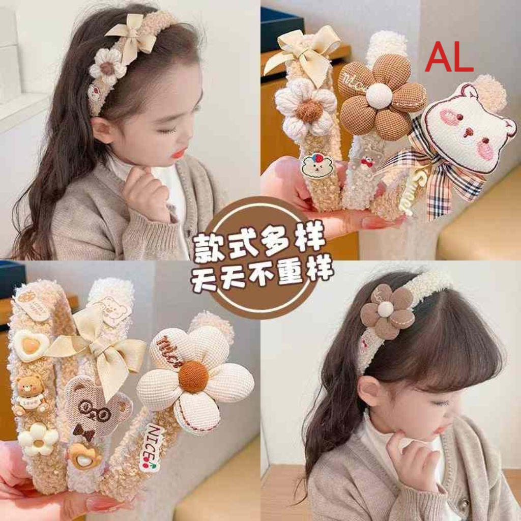 [Mua 1 tặng 1] Bờm xinh hình gấu đáng yêu cho bé gái từ 3 - 15 tuổi