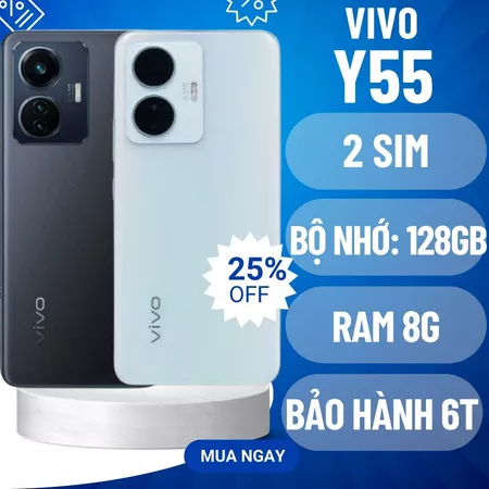 Điện thoại VIVO Y55 (8G/128gb), điện thoại cũ giá rẻ bảo hành 6 tháng, tặng full đủ phụ kiện!!