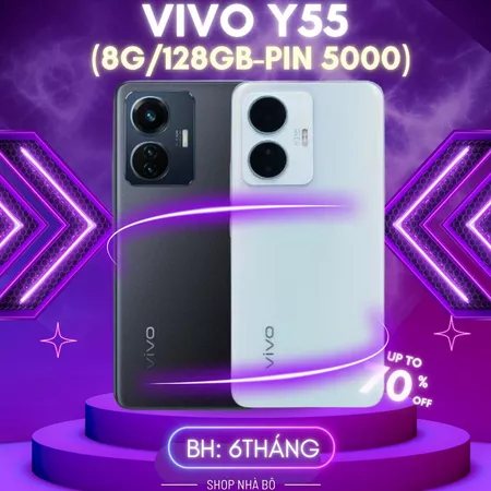 Điện thoại VIVO Y55 (8G/128gb) pin 5000mAh, điện thoại cũ giá rẻ bảo hành 6 tháng!1