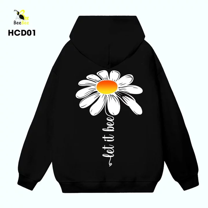 áo hoodie local brand BEEBEE01 Áo hoodie HOA CÚC LÔNG CÁO , áo hoodie nữ áo hoodie nam HCD01