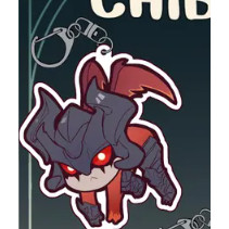 League of Legends | Chibi Champs Set 1 | Acrylic keychain Charm | Aatrox, Ahri, Gwen, Jhin, Yasuo