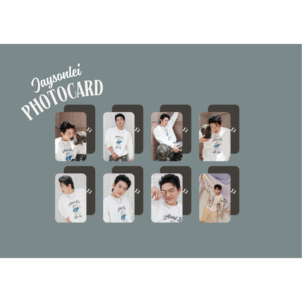 set card bo góc anh trai Jaysonlei chương trình Anh trai say Hi 2025
