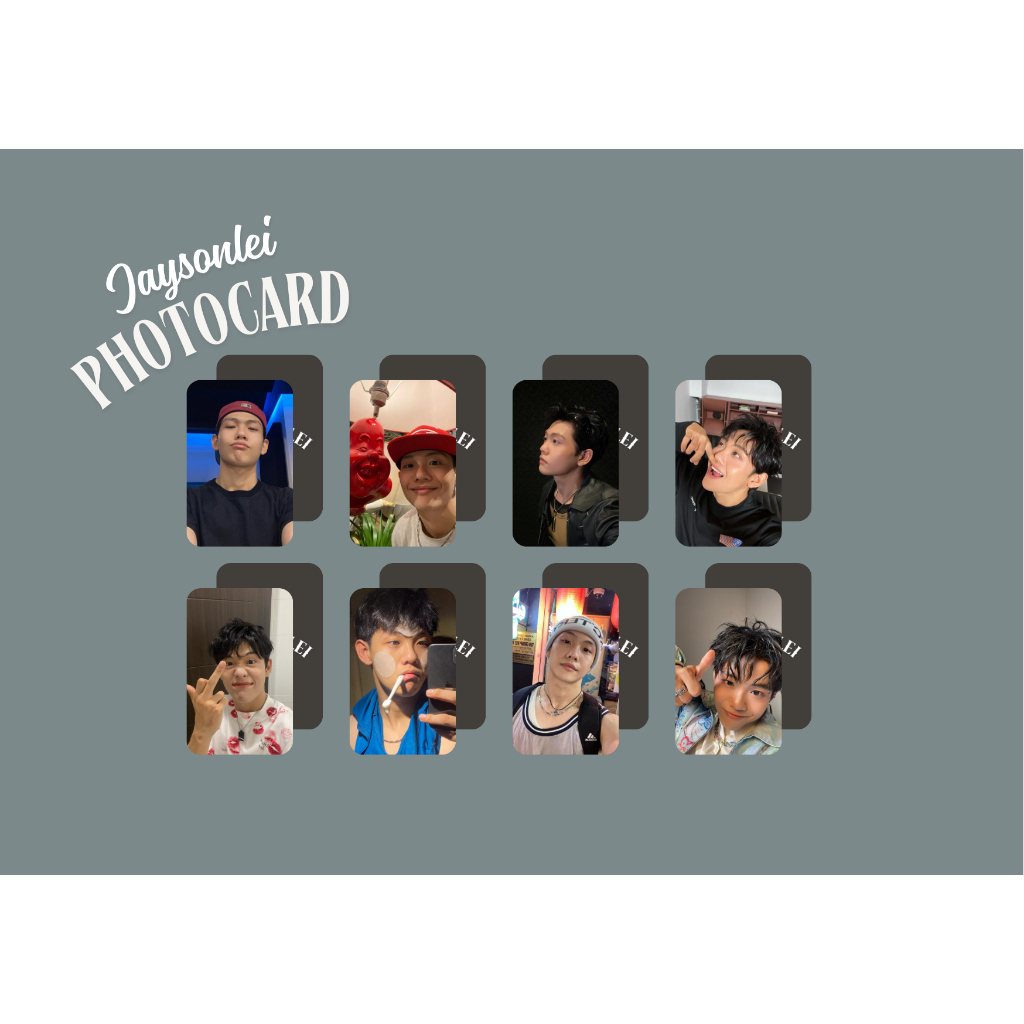 set card bo góc anh trai Jaysonlei chương trình Anh trai say Hi 2025
