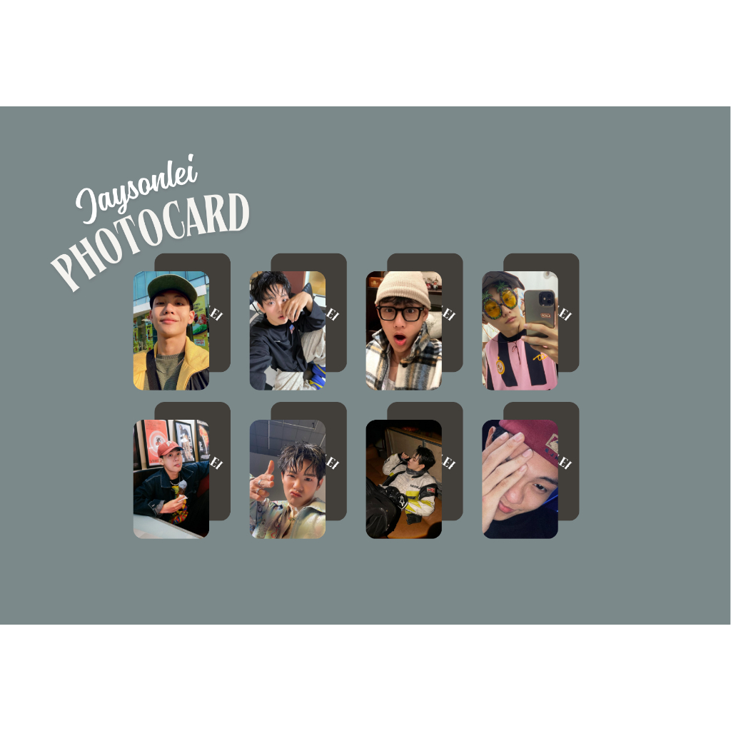 set card bo góc anh trai Jaysonlei chương trình Anh trai say Hi 2025